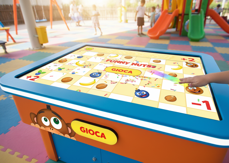 Funny Club - sistema interattivo multitouch per l'apprendimento