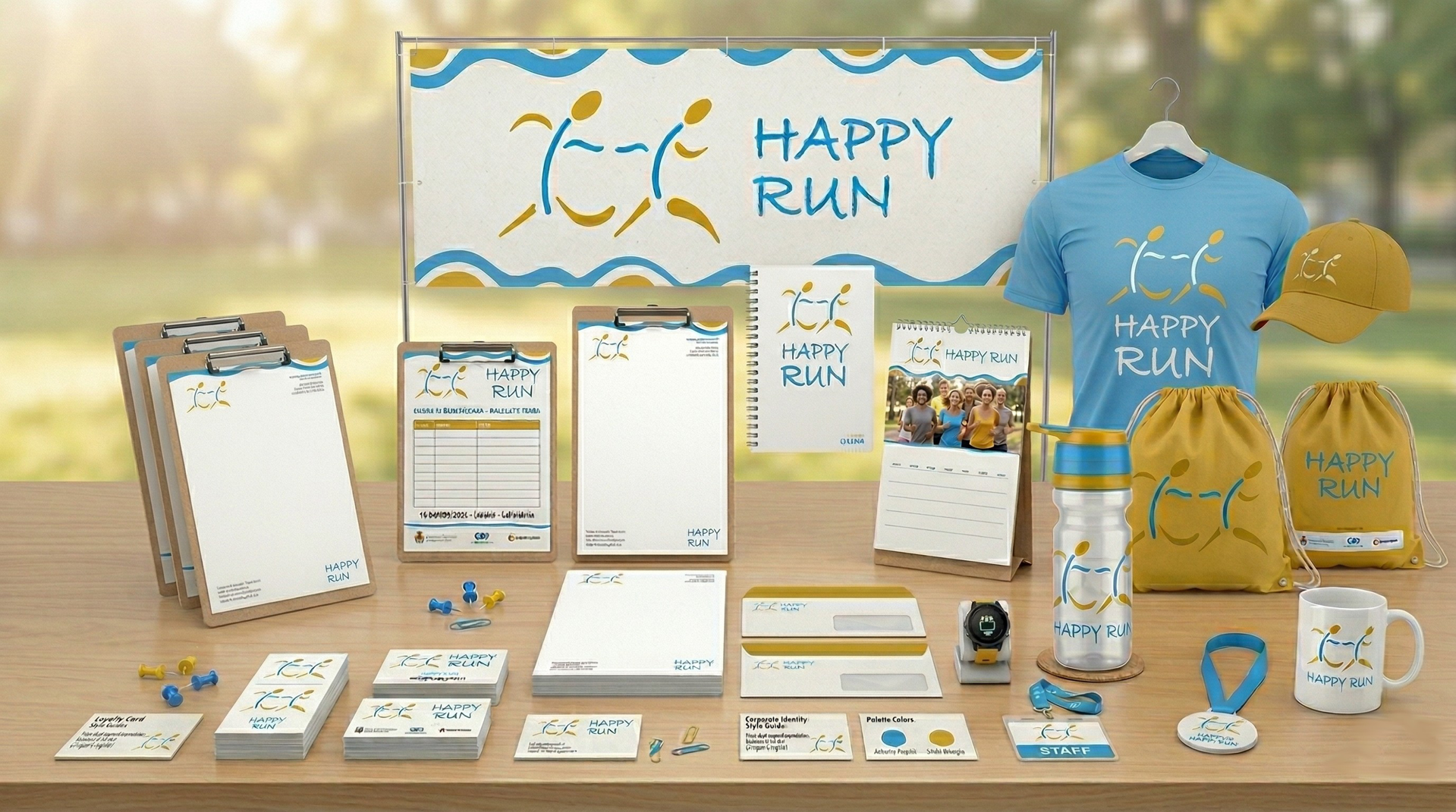 Happy Run – Brand Identity & Event Kit